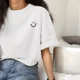 thumbnail image 3 of Camiseta Casual Holgada Para Mujer, 3 of 4