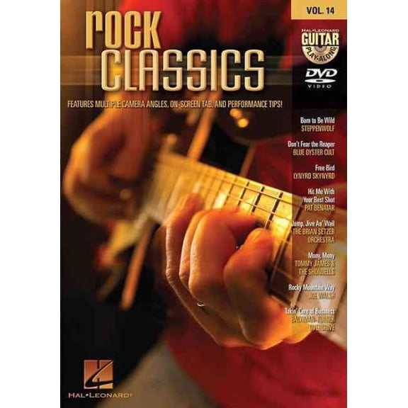 ROCK CLASSICS - GUITAR PLAY-ALONG DVD VOLUME 14