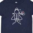 thumbnail image 4 of Inktastic Rocket Ship I Love Space Boys or Girls Baby T-Shirt, 4 of 5