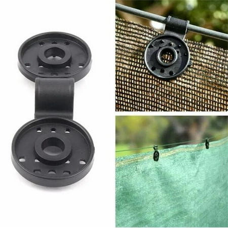 

Kihbxv 200pcs Shade Net Fixed Buckle Net Hook Net Clip Hook Fixer Sunshade Net Special Fixed Clip Net Buckle Clip