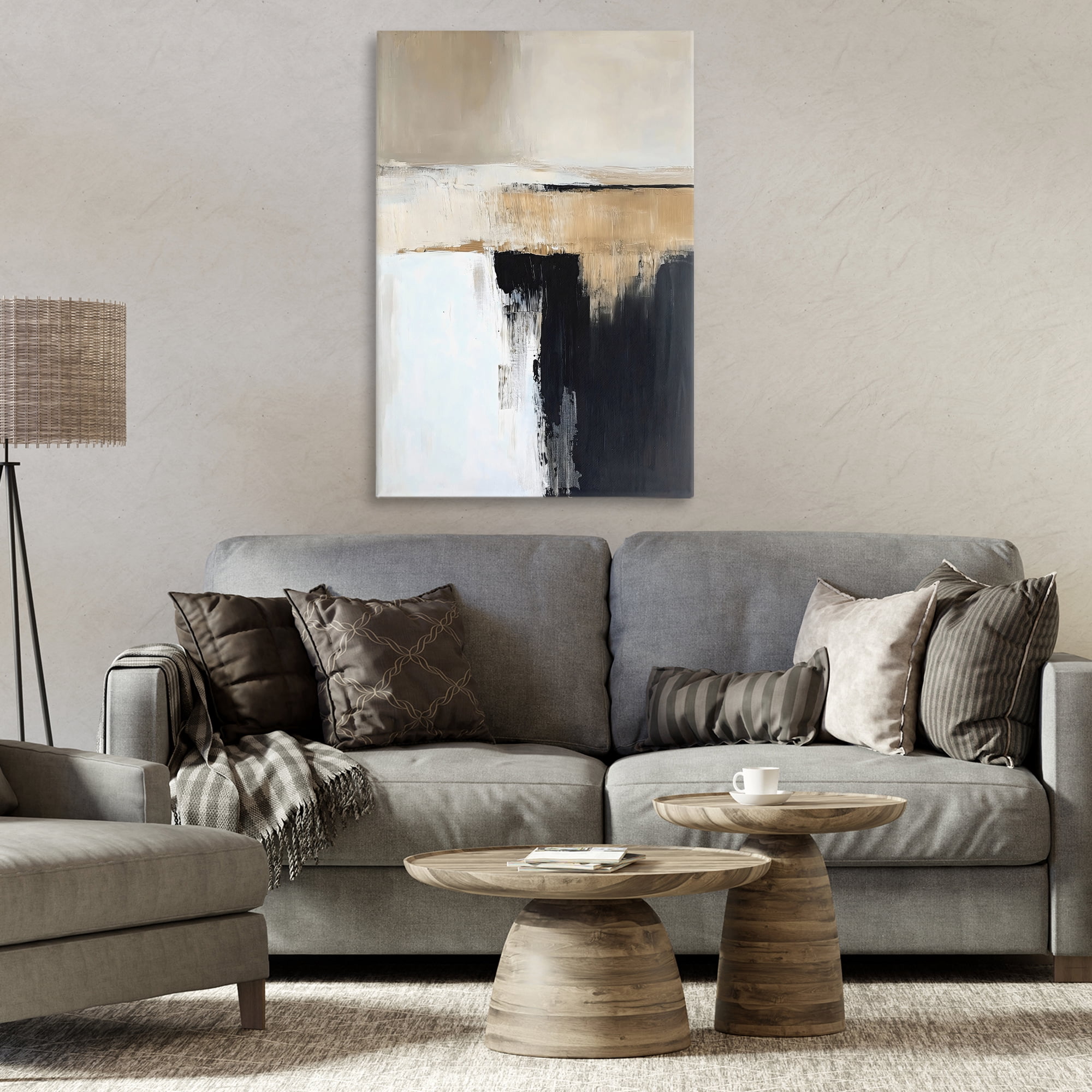 Stupell Industries Desert Horizon Muted Abstract Canvas Wall Art, design by Gina Kelly