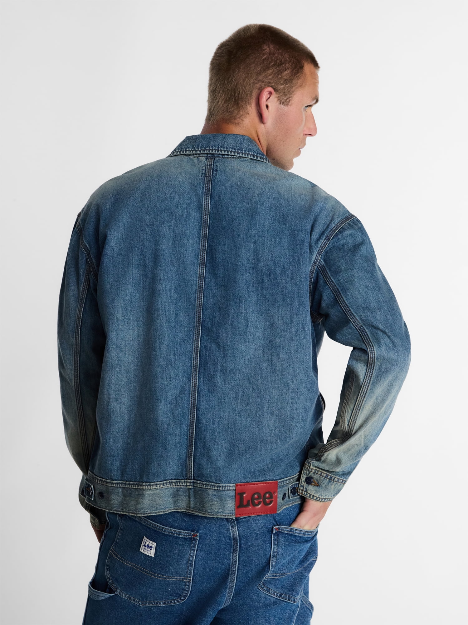 Kacey Lee Men's Denim Workwear Jacket, Sizes S-2XL