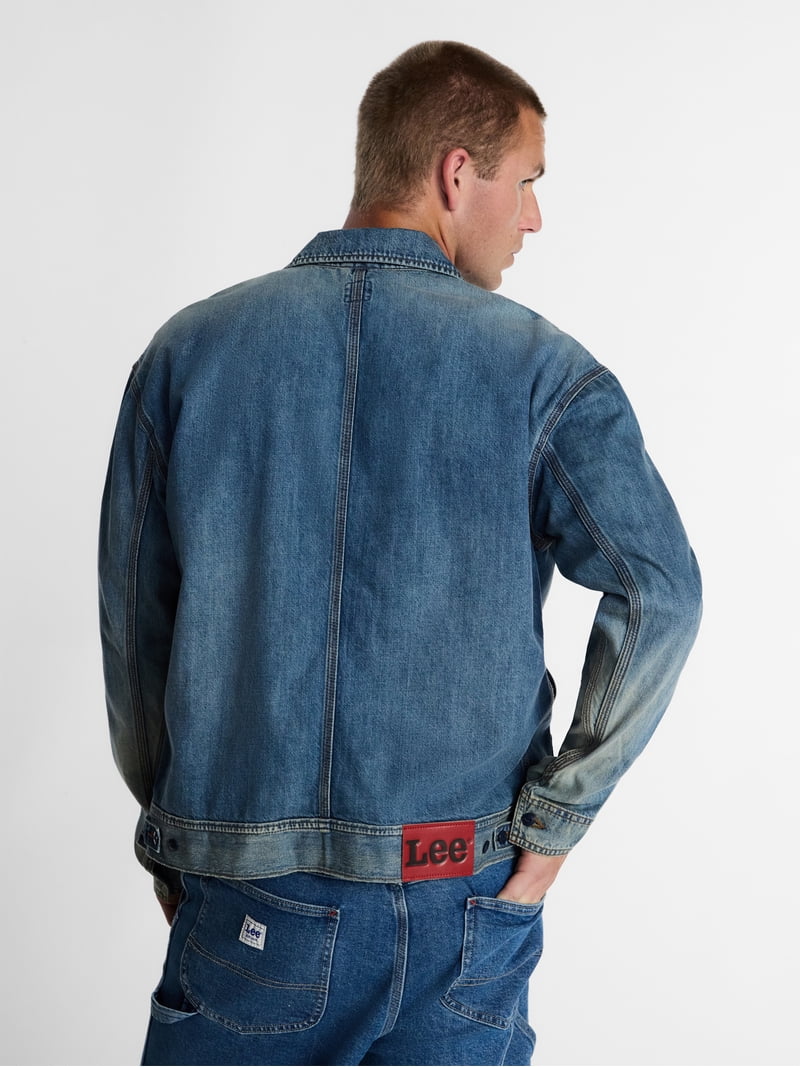 Kacey Lee Men's Denim Workwear Jacket, Sizes S-2XL - Walmart.com