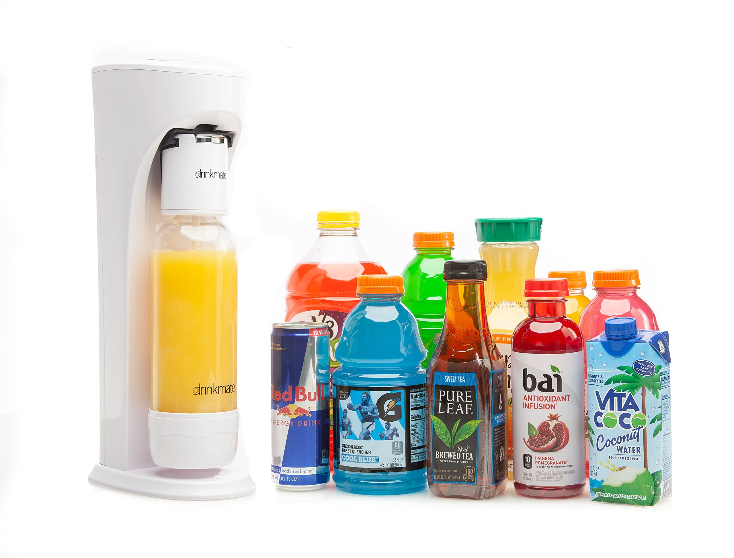 Drinkmate OmniFizz, Sparkling Water & Soda Maker, No CO2 Cylinder