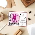 thumbnail image 3 of Troqueles de corte de 6 estilos de música, jazz y danza para hacer tarjetas. Troqueles de notas musicales de bailarín de acero al carbono. Plantillas para recortes de tarjetas y repujado., 3 of 9
