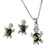thumbnail image 1 of Pendientes de cristal de tortuga, conjunto de collar con colgante en forma de tortuga para mujeres y niñas, regalo de joyería oso de fresa  Electrónica, 1 of 4