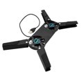 thumbnail image 2 of Laptop Stand Dual Cooling Fan Notebook Computer Holder Foldable USB Support Holder, Black, 2 of 8