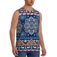 thumbnail image 2 of Disketp Ethnic Mandala Sleeveless Tshirts For Men, Muscle Shirts For Men Dry Fit Tank Top-3x-Large, 2 of 8