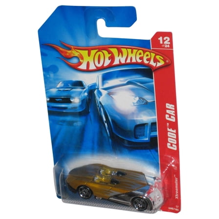 Hot Wheels Code Car 12/24 (2006) Gold Xtreemster Car 096/180