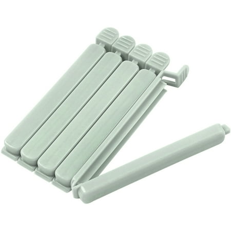 

5Pcs Food Bag Clips Househould Food Snack Storage Sealing Bag Clips Sealer Clamp Kitchen Tool 5pcs Food Bag Clips For Home Kitchen Snacks Storage Sealing Bag Clips Plastic Durable Green Large