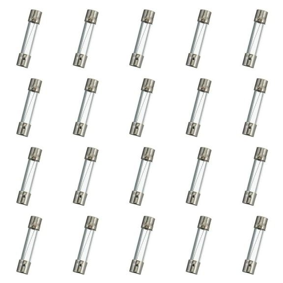 T5AL250V 20 Pcs 6x30mm Slow Blow Glass Fuse 5A 250V 0.24 x 1.18 inch time delay Fuse