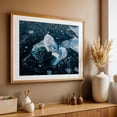 thumbnail image 5 of Afloat in Arctic Serenity - Greenland Photography Ocean Nature Seascape Snow Winter Abstract Unframed Wall Art Print 5 x 7 inches, 5 of 7