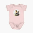thumbnail image 2 of Luvly Cornish Cross Chicken Mother'S Day Short Sleeve Baby One-Piece, New Born, Baby Shower Gift, New Parents Gift, 2 of 4