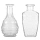 thumbnail image 1 of jarrones de flores de cristal de estilo retro, transparentes, para decoración del hogar., 1 of 8