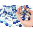 thumbnail image 4 of 500 Pcs Mixed Color Glass Gems, Pebbles, Mosaic Tiles, Marbles Vase Filler (5LB), 4 of 7