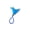 Blue, variant on Interactive Cat Toy with Mesh Tube and Bell, Crinkle Sound Catnip Plush Toy for Teething and Self-Play, Lightweight Indoor Cat Enrichment and Physical Exercise Toy - Green