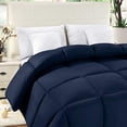 thumbnail image 3 of Utopia Bedding Comforter Duvet Insert - Quilted Comforter with Corner Tabs - Box Stitched Down Alternative Comforter (Queen, Navy), 3 of 5