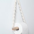 thumbnail image 1 of 1pc Toilet Roll Holder, Creative Rope Paper Holder for Toilet, Bathroom, 1 of 5