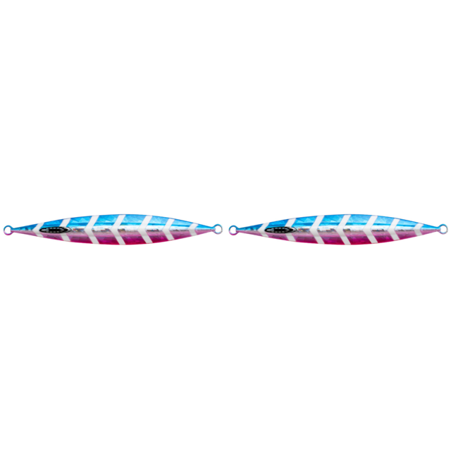Señuelo Pesca Metal Con Placa Hierro Luminosa Cebo Duro Artificial Hundimiento Rápido () Azul