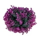 thumbnail image 1 of Bola de plantas de césped artificial - esfera verde decorativa de 20 cm para decoración interior/exterior, sin mantenimiento de planta sintética de plástico de PVC, 1 of 7