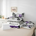 thumbnail image 5 of Manfei Tractor Machinery Truck Bedding Comforter Set 7pcs, Construction Vehicle Queen Bedding Sets, Teens Boys Girls Kids Reversible Queen Sheet Sets, Luxury Bedroom Decor, 5 of 7