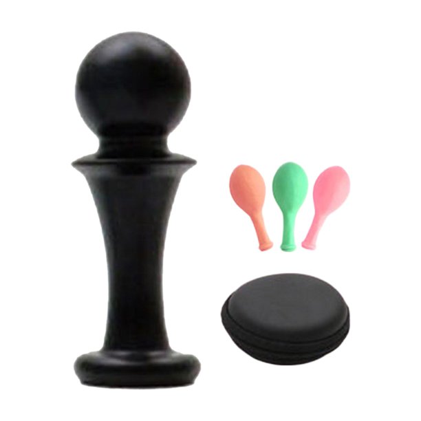 Herramienta para Ejercicios de Equalización de Oídos Set para Equilibrio Auditivo Práctica de Presión Material Aleación de Aluminio y Goma Uso Negro