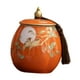thumbnail image 5 of Frasco de almacenamiento de té BLESIY tarro de cerámica Naranja, 5 of 8