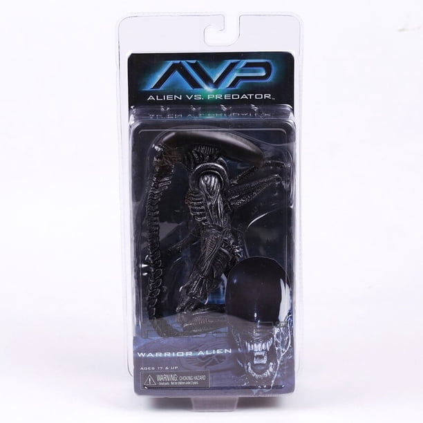 NECA Alien vs Predator Xenomorph/Kokor Alien/Grid Alien PVC figura de acción juguete de modelos coleccionables zhangmengya LED