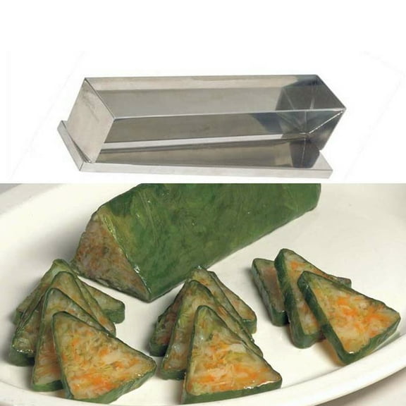 Ateco Triangle Mold & Top - 12 inch long