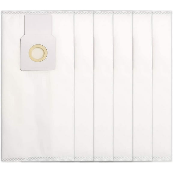 6 Pack Fit Kenmore 53294 Type O Upright Vacuum Cleaner Bags. Replaces part nos. 20-50688, Type U, 50690, 50688