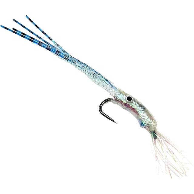 Decorative Fly Hook Squid Jig Fly Lure with Hook Tentacle For Night Bait