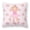 Multicolored, variant on Ballerina Black Hair Ponytails Fabric Decorative Pillow