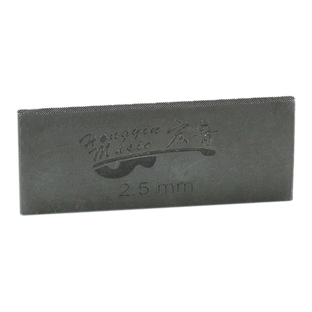 Lima de trastes de guitarra, herramienta de luthier, fácil de usar, repara extremos afilados de trastes de guitarra, lima niveladora, bloque de lijado 25 mm
