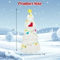 thumbnail image 3 of Costway 8FT Inflatable Christmas Tree Blow up Holiday Decoration with Rotating & LED Light, 3 of 10