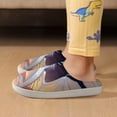 thumbnail image 6 of Kids Dragon Wings Of Fire Slippers Anti-slip Fluffy Fuzzy House Slippers Warm Soft Plush Winter Fluffy House Shoes for Boys Girls, 6 of 7