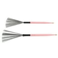 thumbnail image 2 of Drum Wire Brush, Compact Portable Drum Brush  For Drummer Pink, 2 of 8