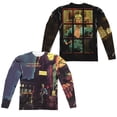 thumbnail image 1 of David Bowie - Ziggy Star Dust (Front/Back Print) - Regular Fit Long Sleeve Shirt - Large, 1 of 2