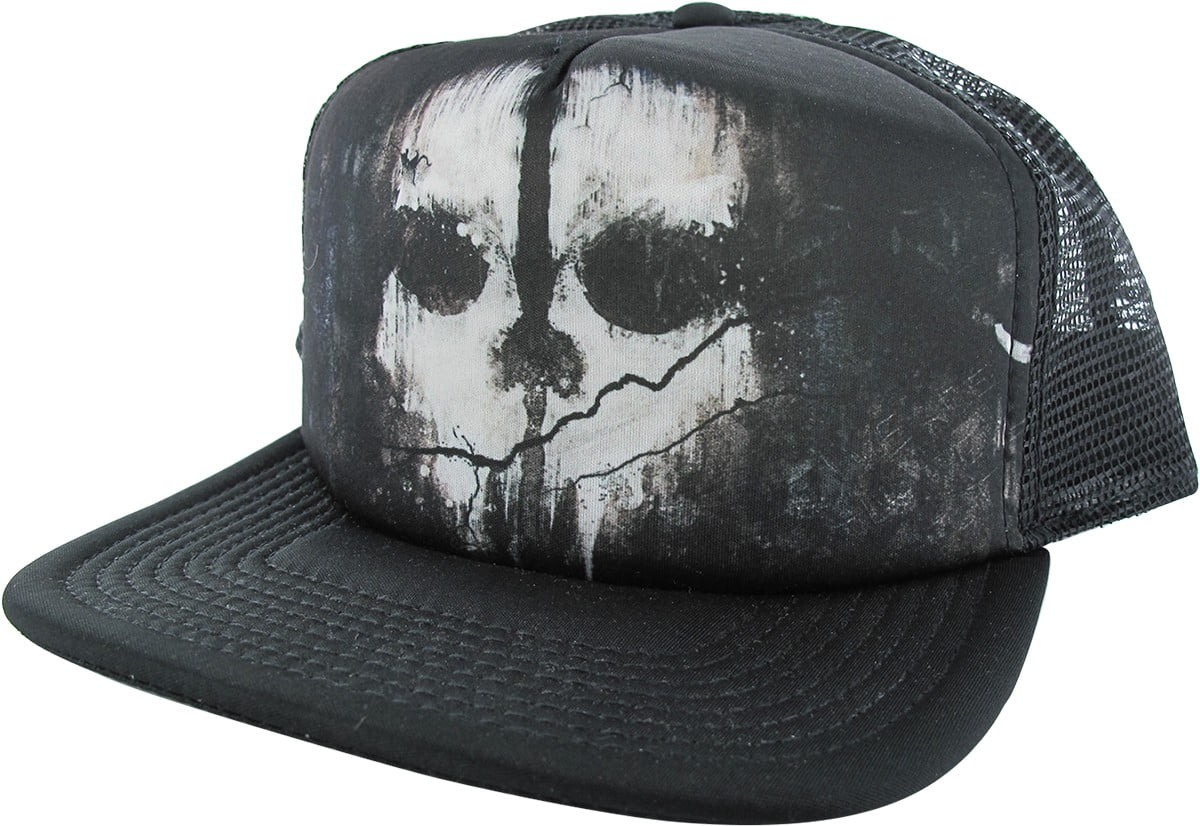 Call of Duty Skull Trucker Snapback Hat