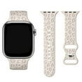 thumbnail image 4 of Engraved Strap For Apple Watch Band 40mm 44mm 45mm 49mm 41mm 38mm 42 Leopard silicone bracelet iwatch series 7 se 3 6 8 9 ultra2, 4 of 26