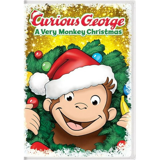 Curious George A Very Monkey Christmas Dvd Walmart Com Walmart Com