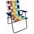 Mainstays High Back Steel Frame  Chair Rainbow Multicolor