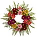 thumbnail image 3 of Nearly Natural 4582 Mixed Flower Wreath, 3 of 10