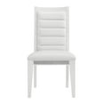 thumbnail image 5 of Picket House Furnishings Corinth Dining Side Chair with White Fabric in White, 5 of 12