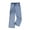 A#07-Blue, variant on ZHANGDER Girls Cute Embroidered Baggy Jeans Wide Leg High Waist Denim Pants Pockets, Blue 9-10 Years