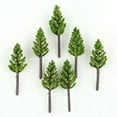 thumbnail image 6 of 100Pcs 38Mm Model Pine Trees Model N Z Scale Wargame Train Railway Scenery Layout Decor Accessories Landscape, 6 of 8