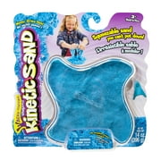 The One and Only Kinetic Sand, 14 oz Neon Blue for ages 3 and up.