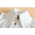 thumbnail image 6 of Fake Collar Half Shirt Blouse Detachable False Collar Decorative Shirt, 6 of 8