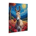 thumbnail image 2 of Donkey With Roses 500Piece Adult Jigsaw Puzzle Challenging & Relaxing Brain Teaser Vibrant Artwork Unique Home Decor Great Gift For Puzzle Enthusiasts, 2 of 7