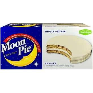 Moon Pie Original Banana Pies, Marshmallow Sandwich Snack, 2 Oz., 6 Count -  Walmart.com