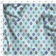 thumbnail image 5 of Soimoi Blue Fabric - By the Yard - 54 Inch Wide - Geometric Ikat Fabric - Modern and Chic Patterns for Stylish Fashion and Home Decor Printed Fabric, 5 of 6